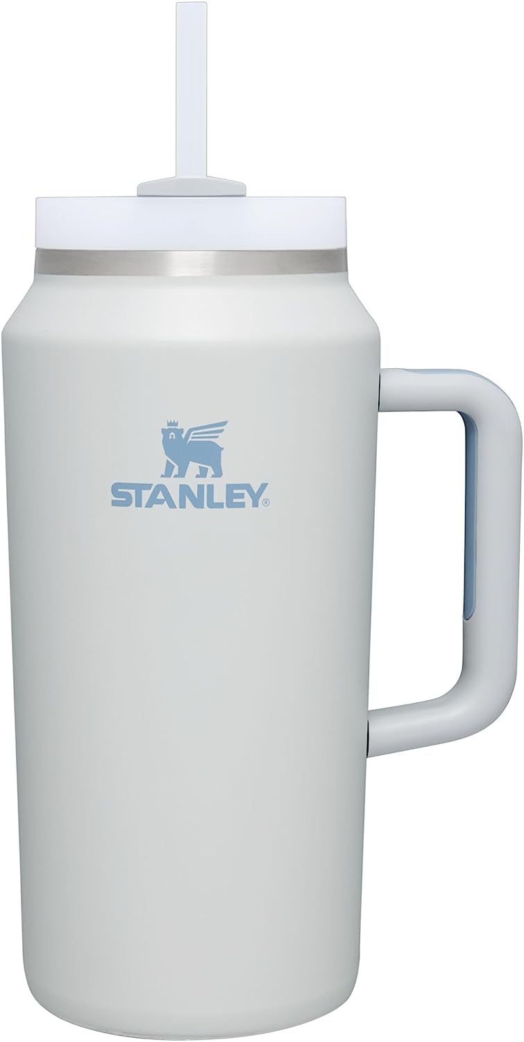 64oz light gray stanley tumbler